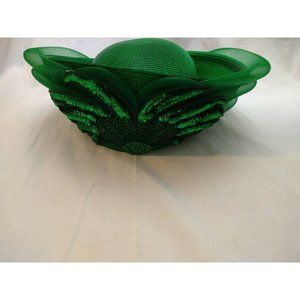 Emerald Green Debra New York Fashion Statement hat